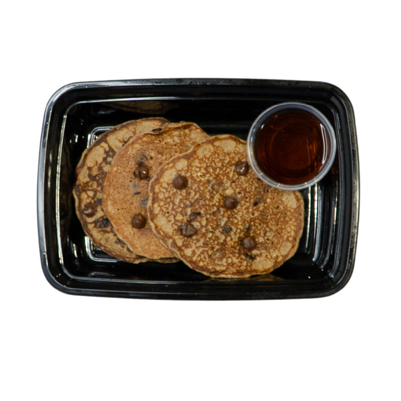 Banana Chocolate Chip Pancakes