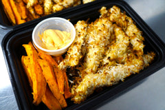 Baked Coconut Chicken Fingers
